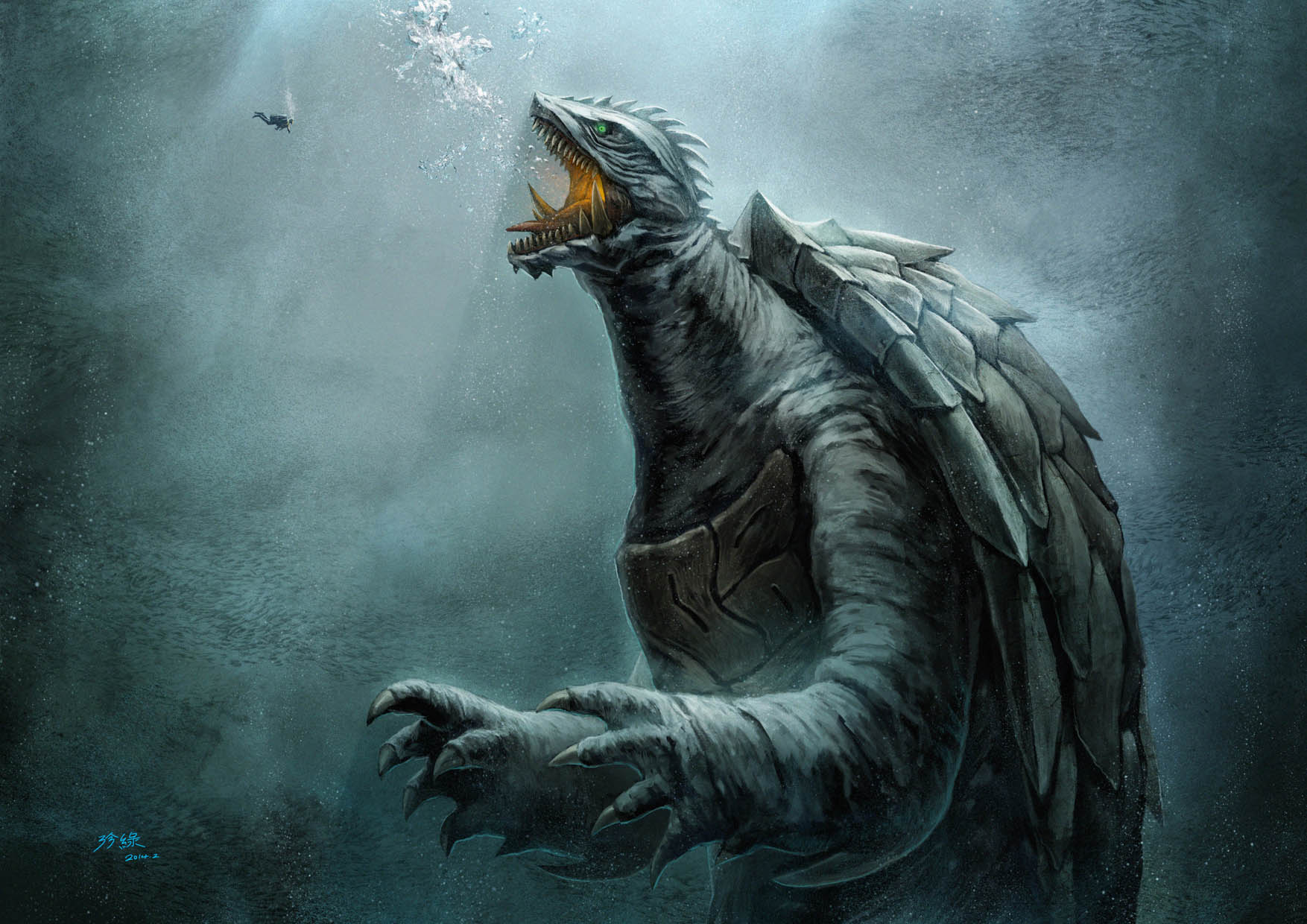 1754x1240 Gamera (Series)
