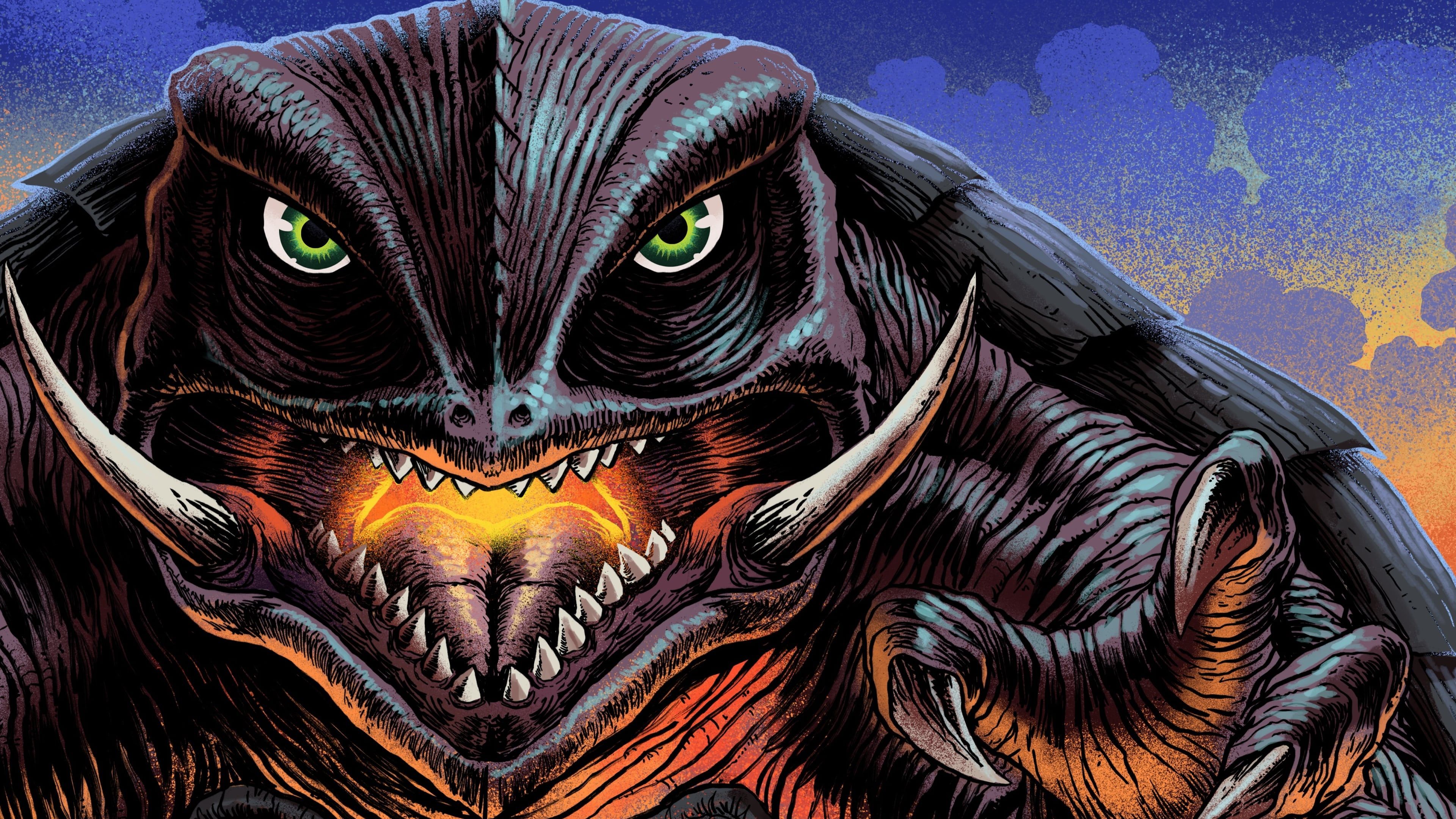 3840x2160 Gamera: Guardian of the Universe (1995)