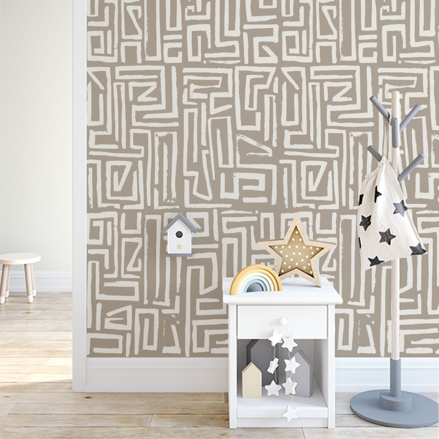1400x1400 Modern Tribe Peel And Stick Removable Wallpaper. Love vs. Design