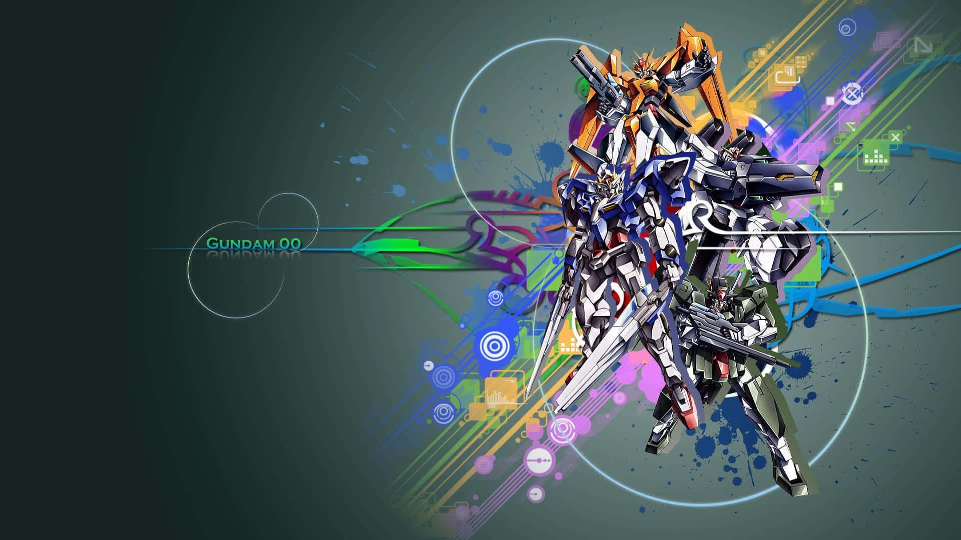 1920x1080 Download Minimalist Gundam Desktop Wallpaper