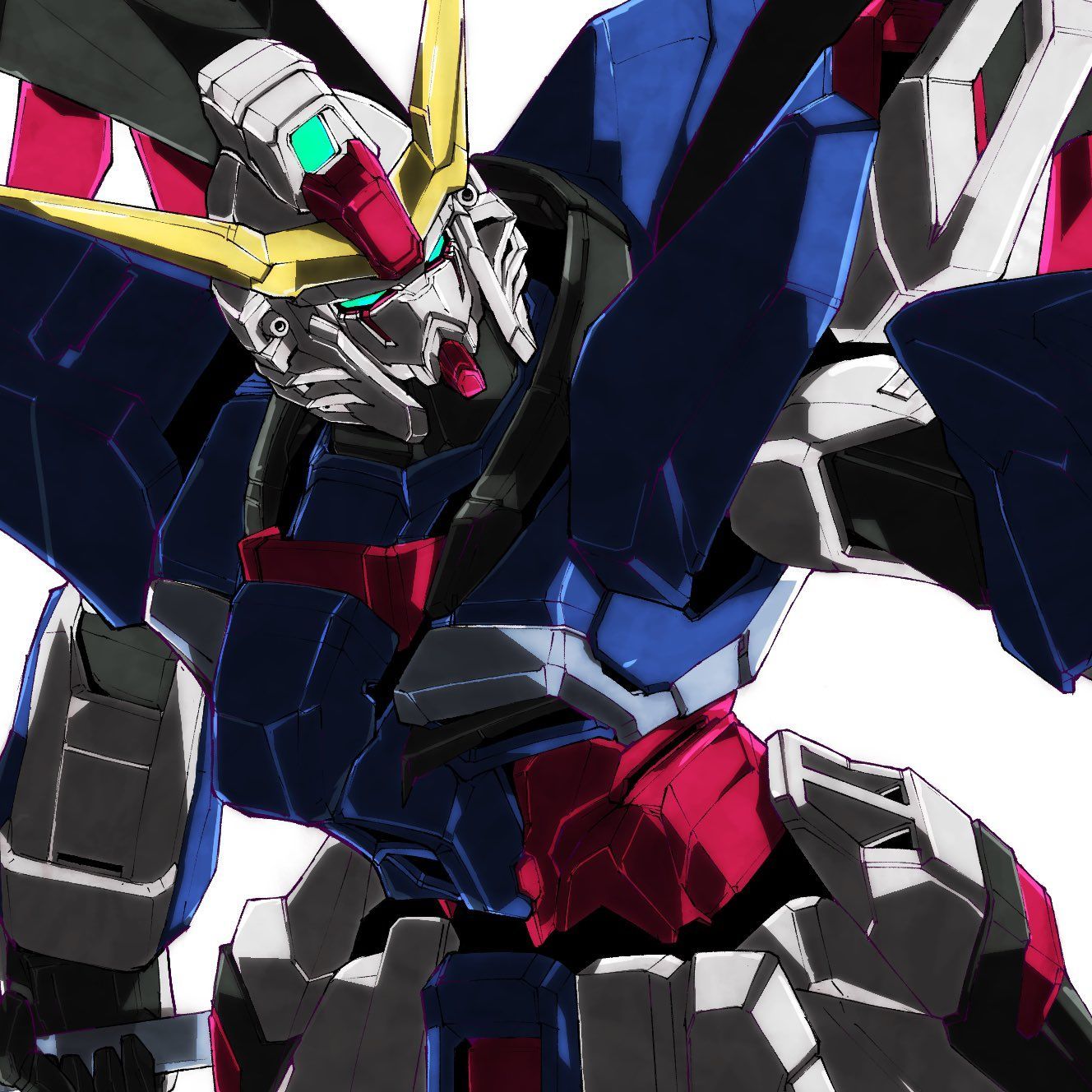 1328x1328 Anime Mech Gundam Mobile Suit Gundam SEED Destiny Super Robot Wars Destiny Gundam Artwork Digital Ar Wallpaper:1328x1328