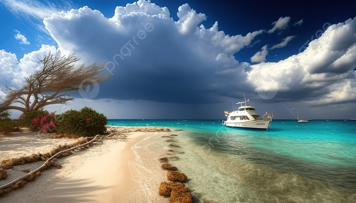 1200x686 Ship Is Docked Near A Beach Under A Cloudy Sky Background, Grand Cayman Picture Background Image And Wallpaper for Free Download