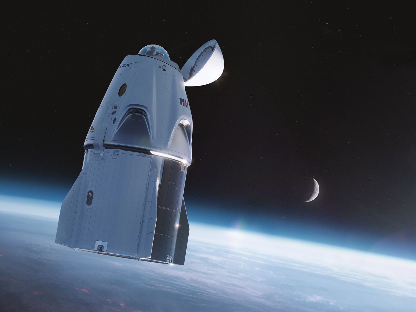 1400x1050 SpaceX is adding a glass dome on Crew Dragon for 360 views of space