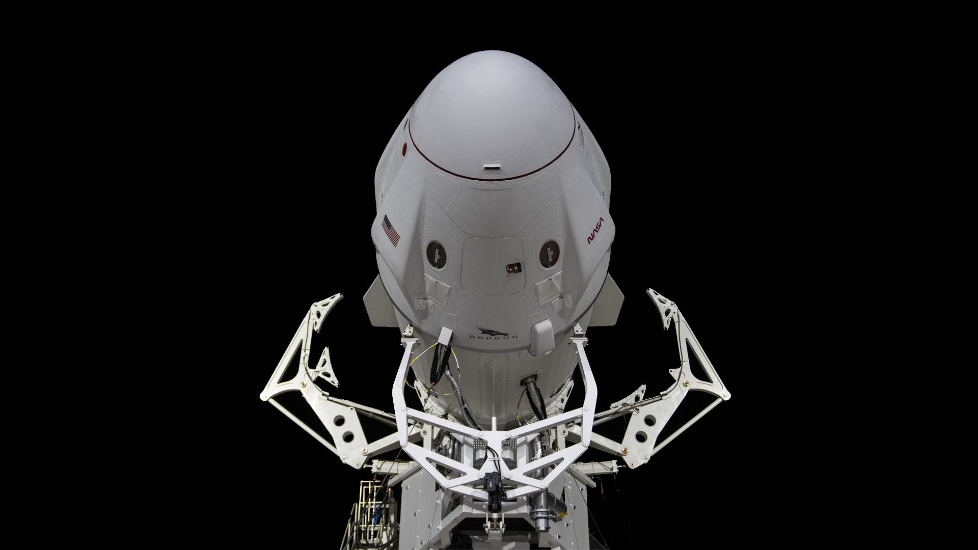 1920x1080 SpaceX Rolls Out Rocket For NASA's Crew 6 Astronaut Launch (photos)