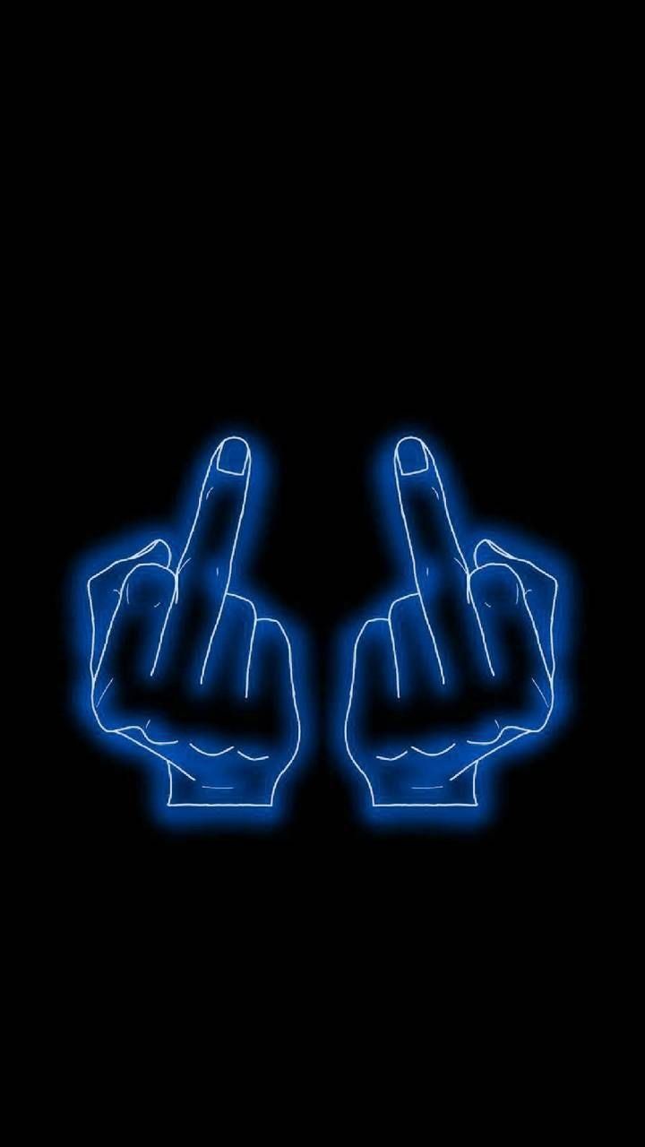 720x1280 Blue neon light Wallpaper Download