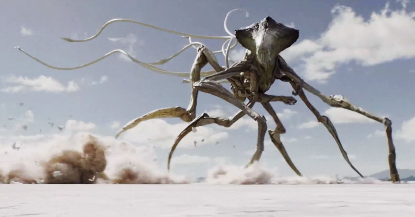 independence day fields movie alien running through