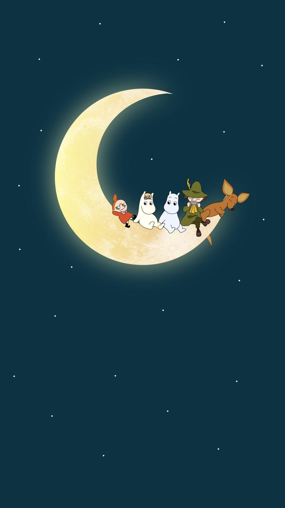 1080x1920 smartphone wallpaper 1080x1920_moomin 무민1080x1920 핸드폰 배경화면