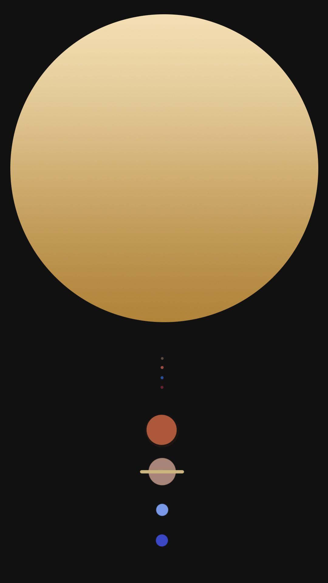 1080x1920 Space Minimalist Smartphone Wallpaper (1080p). Minimalist