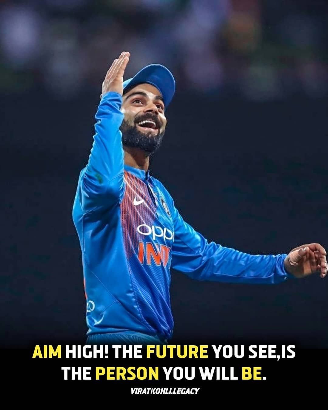 1080x1350 Likes, 26 Comments KOHLI CLUB on Instagram: “Aim High