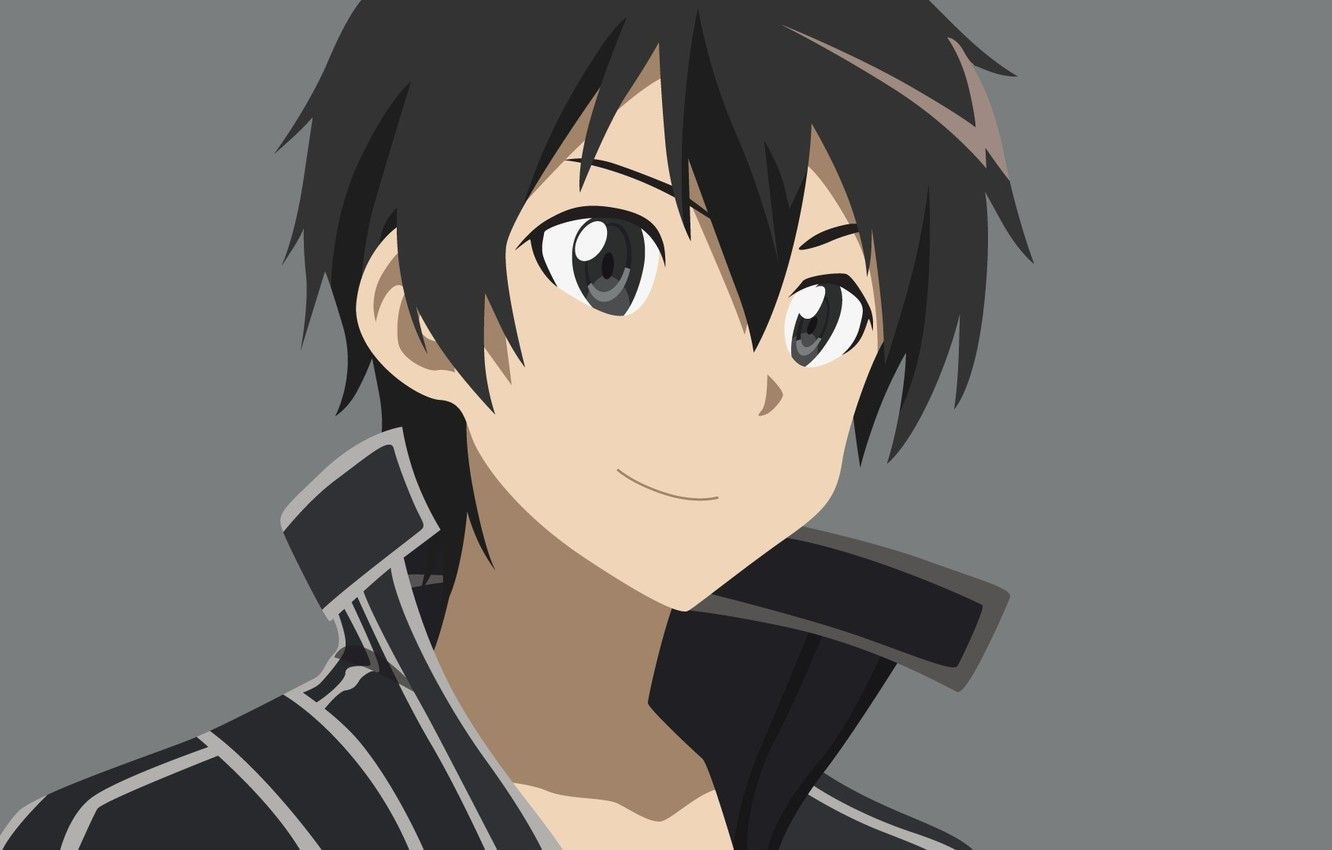1332x850 Anime Boy Face Wallpaper