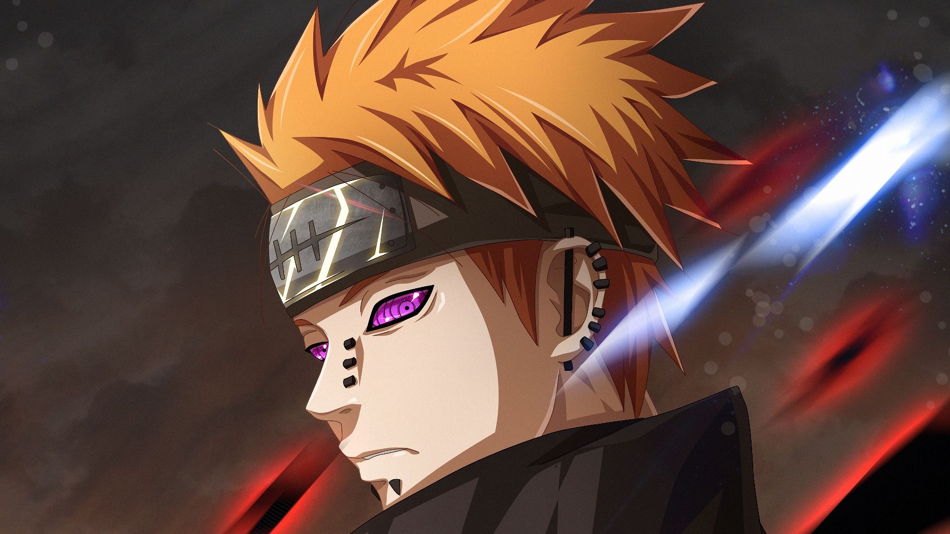 1920x1080 Download 1920x1080 Wallpaper Pain, Naruto, Anime Boy, Face, Full Hd, Hdtv, Fhd, 1080p, 1920x1080 HD Image, Background, 14208