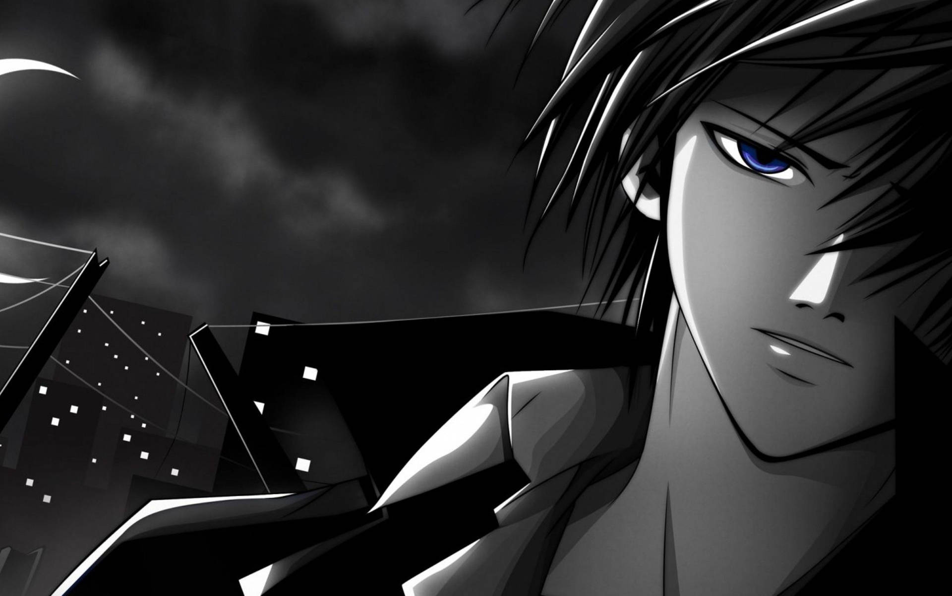 1920x1201 Anime Boy Dark Wallpaper