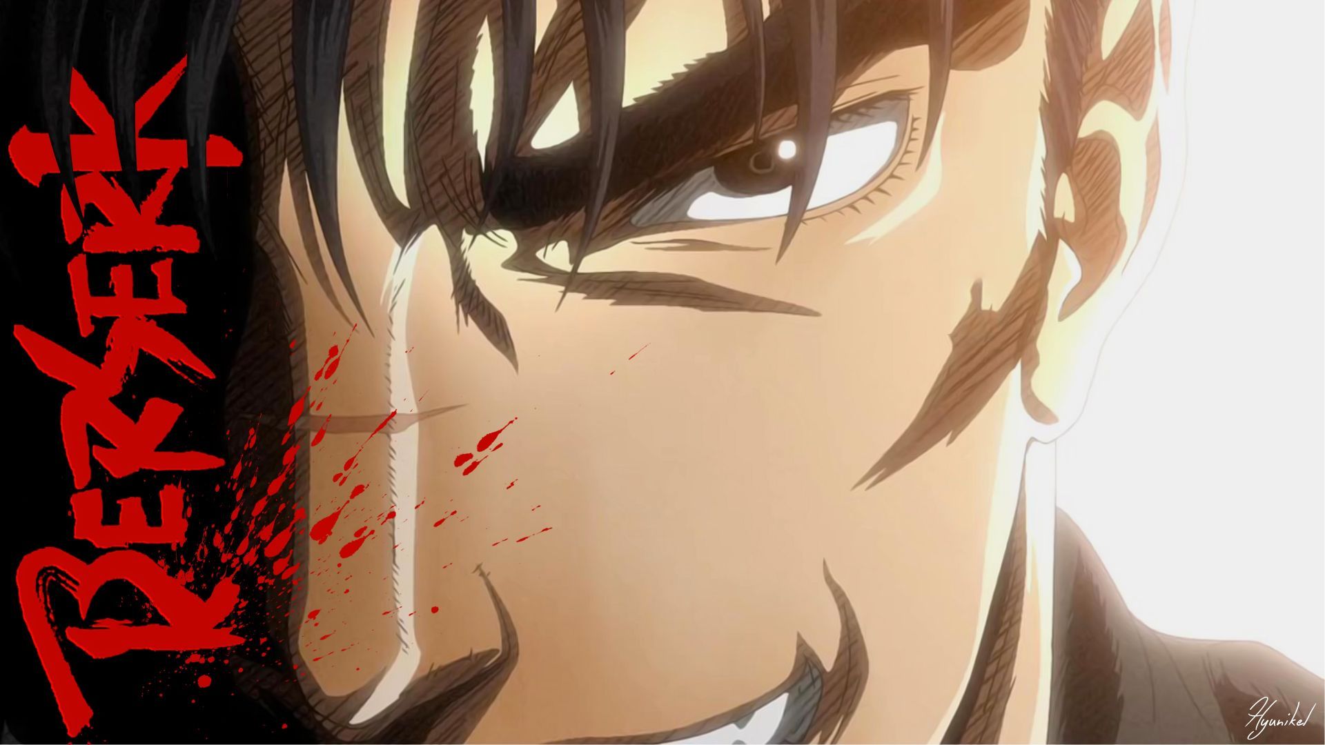 1920x1080 Desktop Wallpaper Guts, Berserk, Face, Anime Boy, 4k, HD Image, Picture, Background, Dylcn2