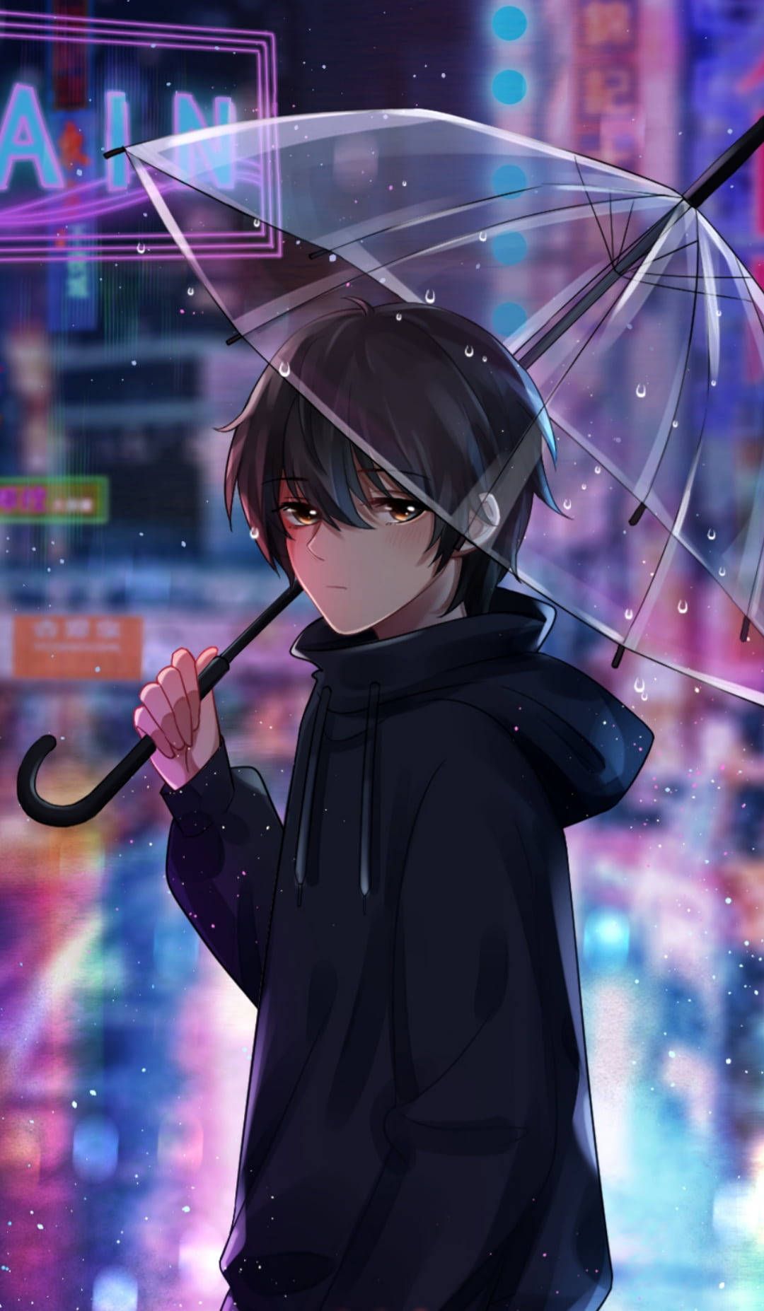 1080x1854 Sad Boy Cartoon Wallpaper