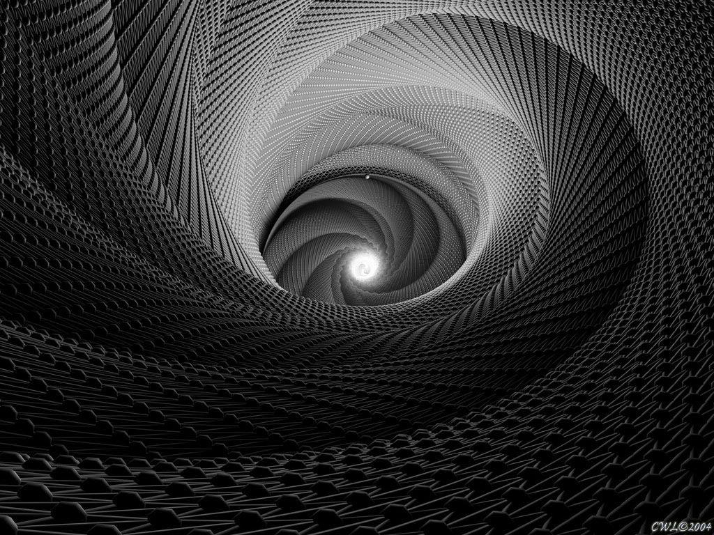 1024x768 Dark Hole Wallpaper