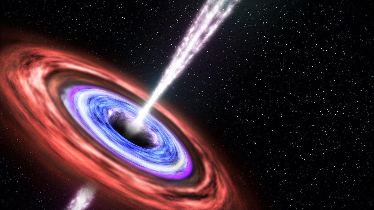 1280x720 GMS: NASA's Swift Satellite Spots Black Hole Devouring A Star