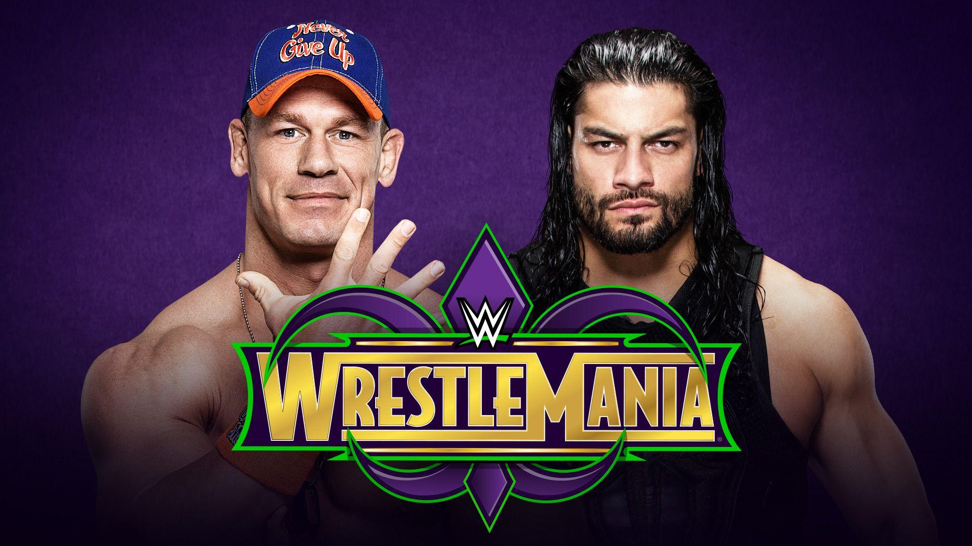 1920x1080 John Cena vs. Roman Reigns 34. WWF Old School