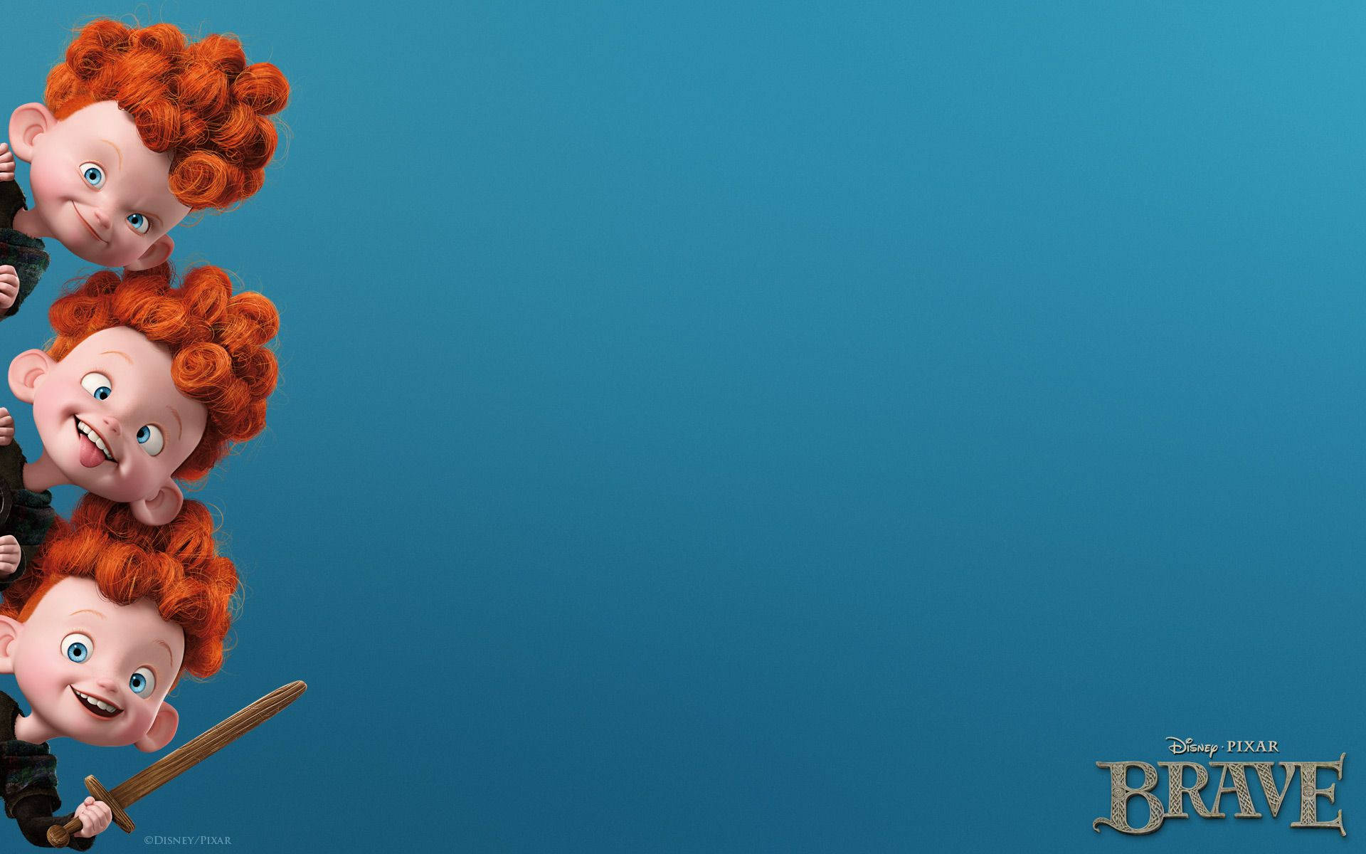 1920x1200 Download Disney Brave Triplets Minimalist Wallpaper