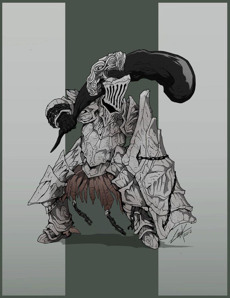 786x1017 Bishop Havel the Rock, from Dark Souls! Ah, the memories
