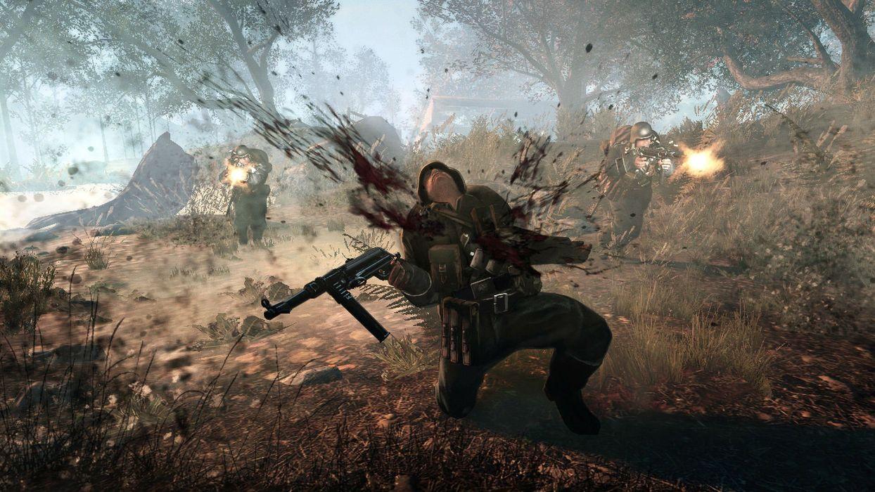 1244x700 ENEMY FRONT war military shooter ww2 wwll fighting battle wallpaper