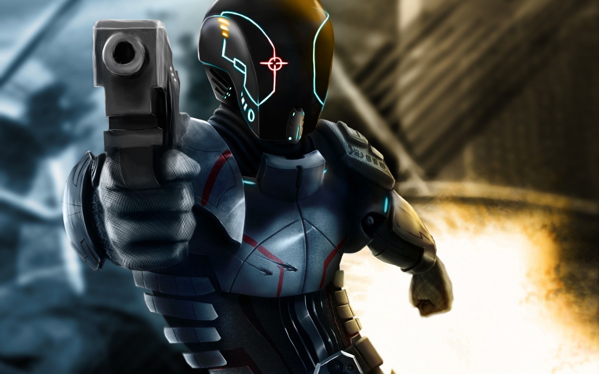 1920x1200 Modern Soldier HD Wallpaper