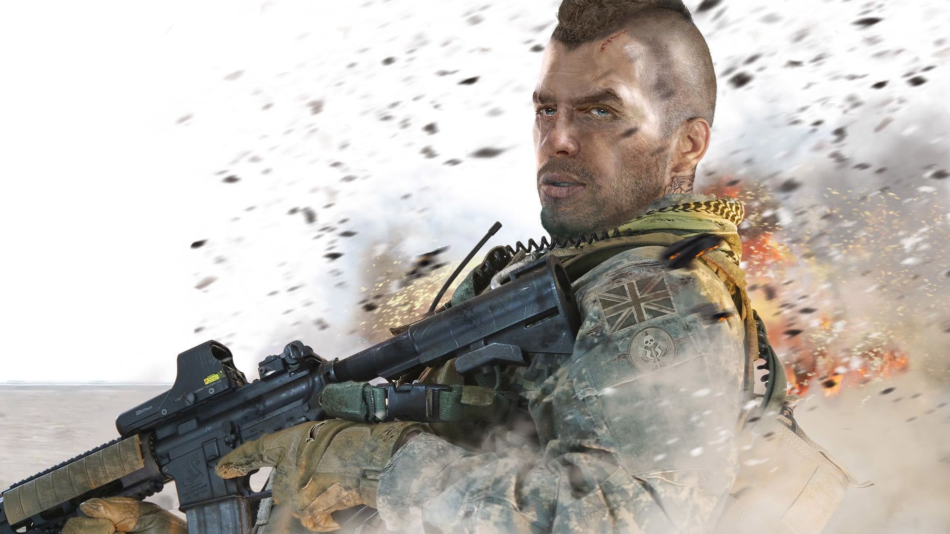 1920x1080 Modern Soldier Wallpaper