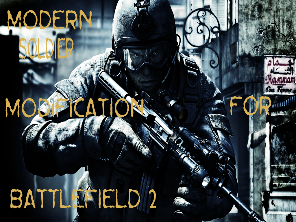 1024x768 Modern Soldier for Battlefield 2