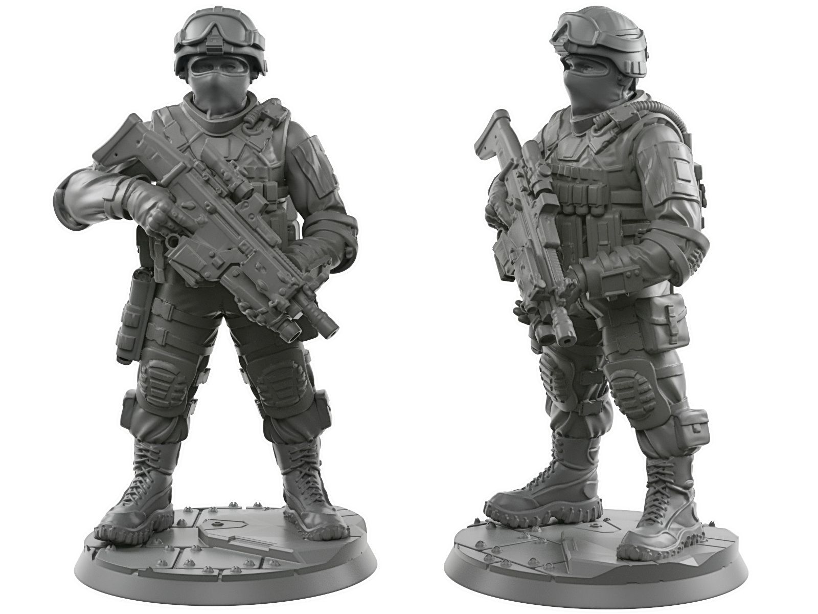 1600x1200 Free OBJ file Usa modern soldier・3D print model to download・Cults