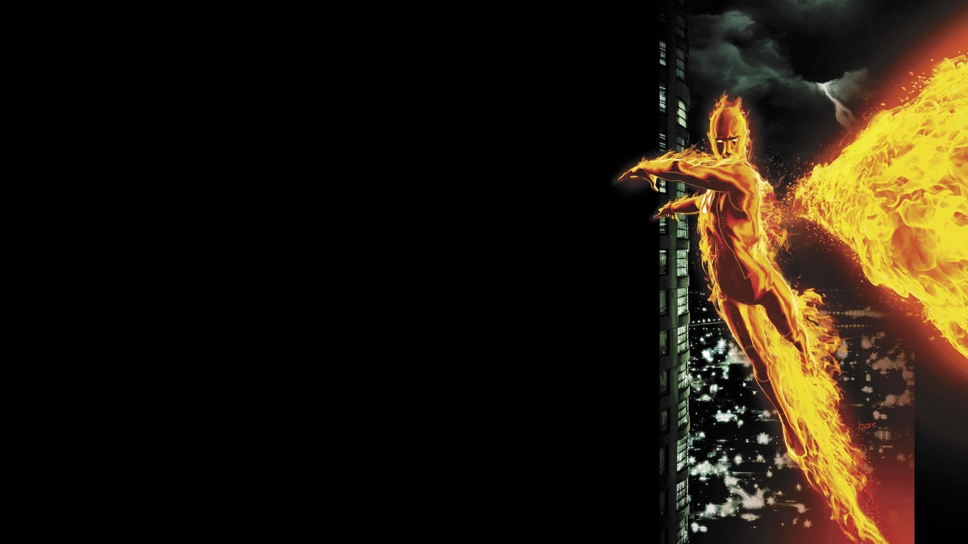 1920x1080 Human Torch (Marvel Comics) HD Wallpaper and Background