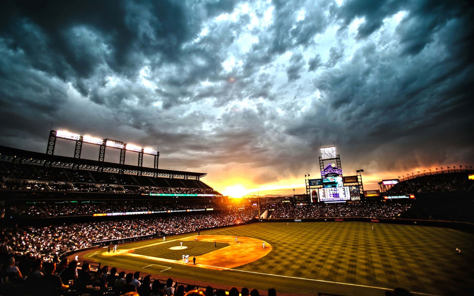 1920x1200 Download Enjoy the Epic View of a Baseball Field