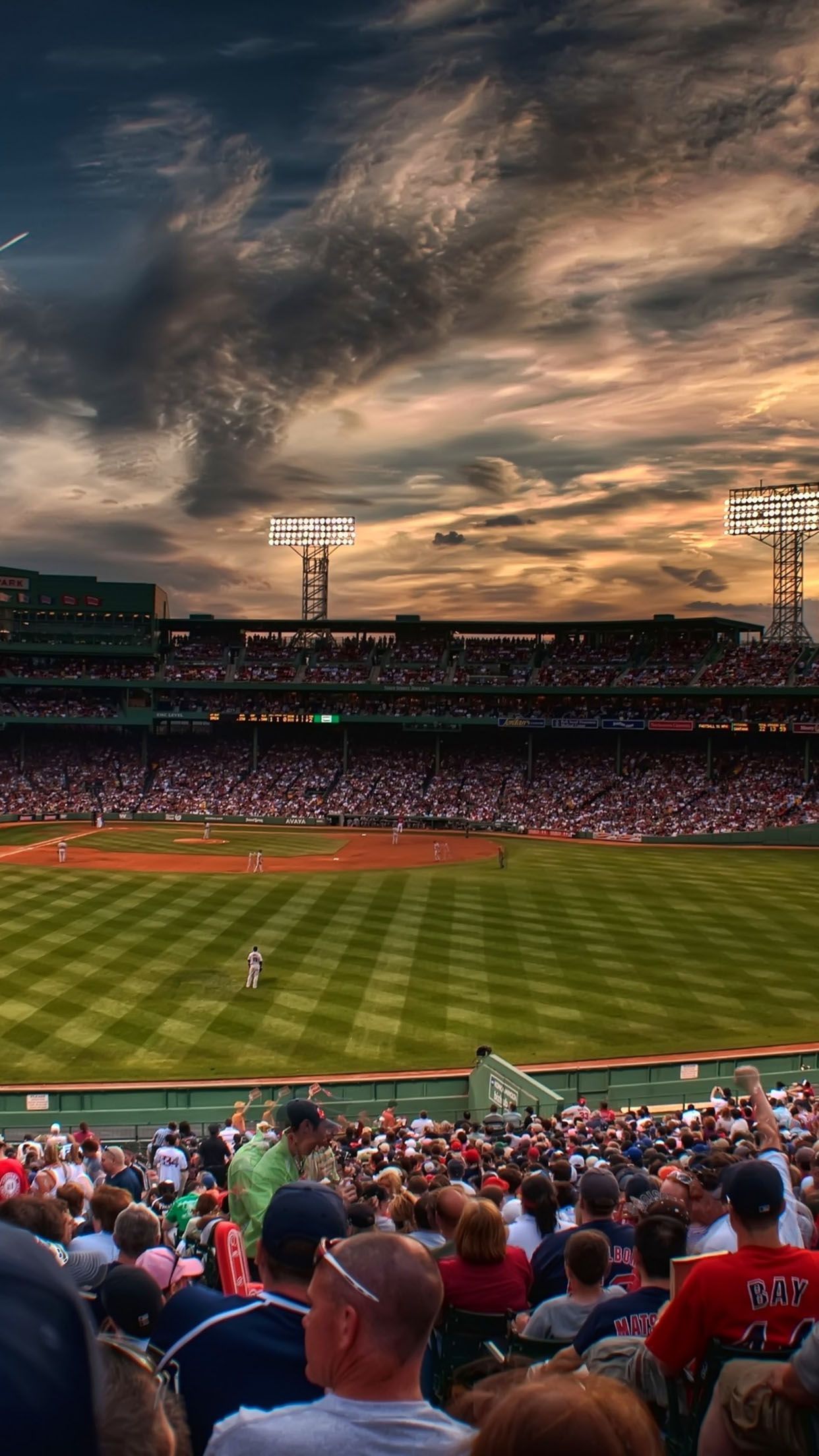 1242x2208 Baseball stadium Wallpaper for iPhone Pro Max, X, 6