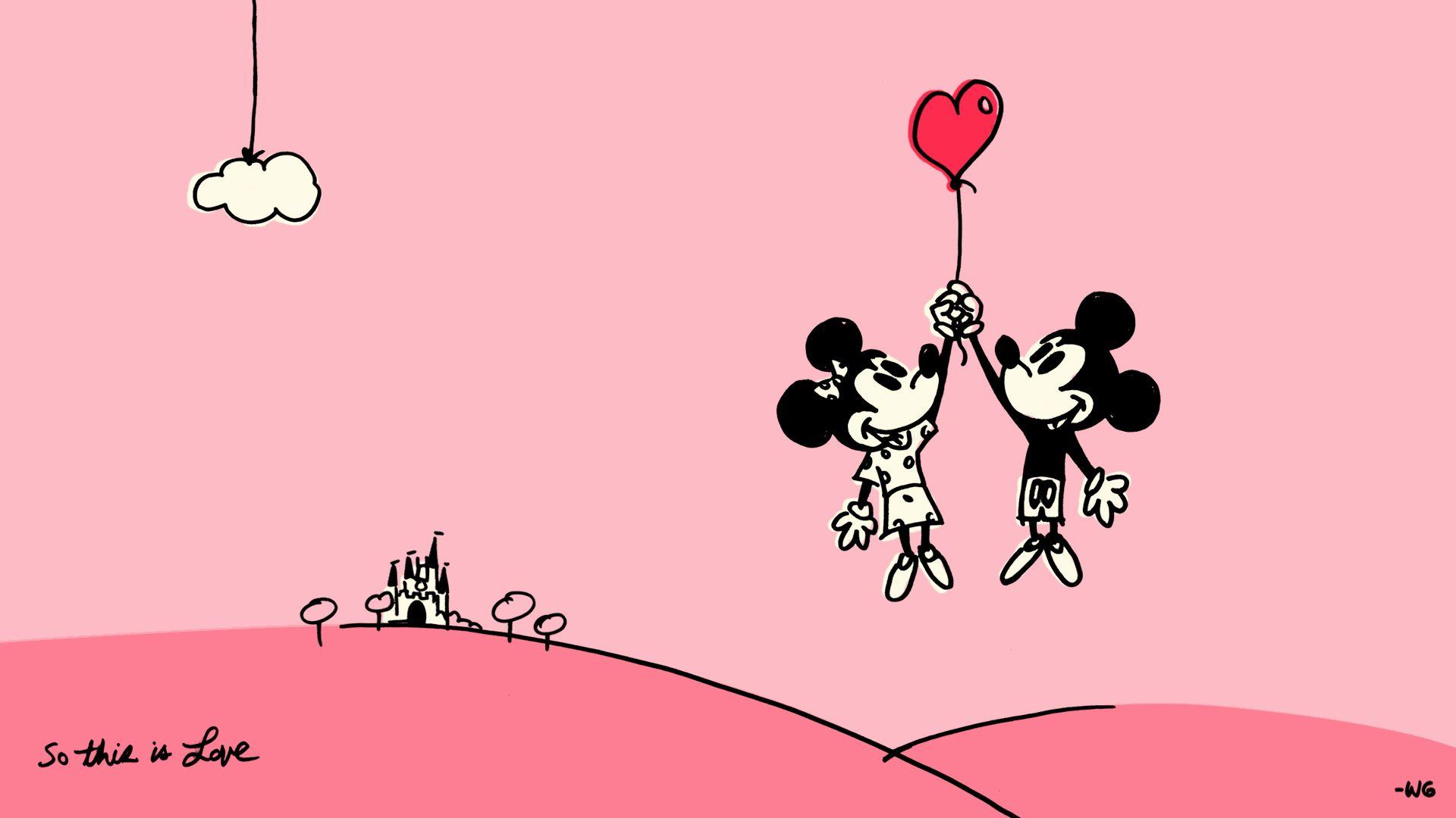 disney valentines day wallpaper