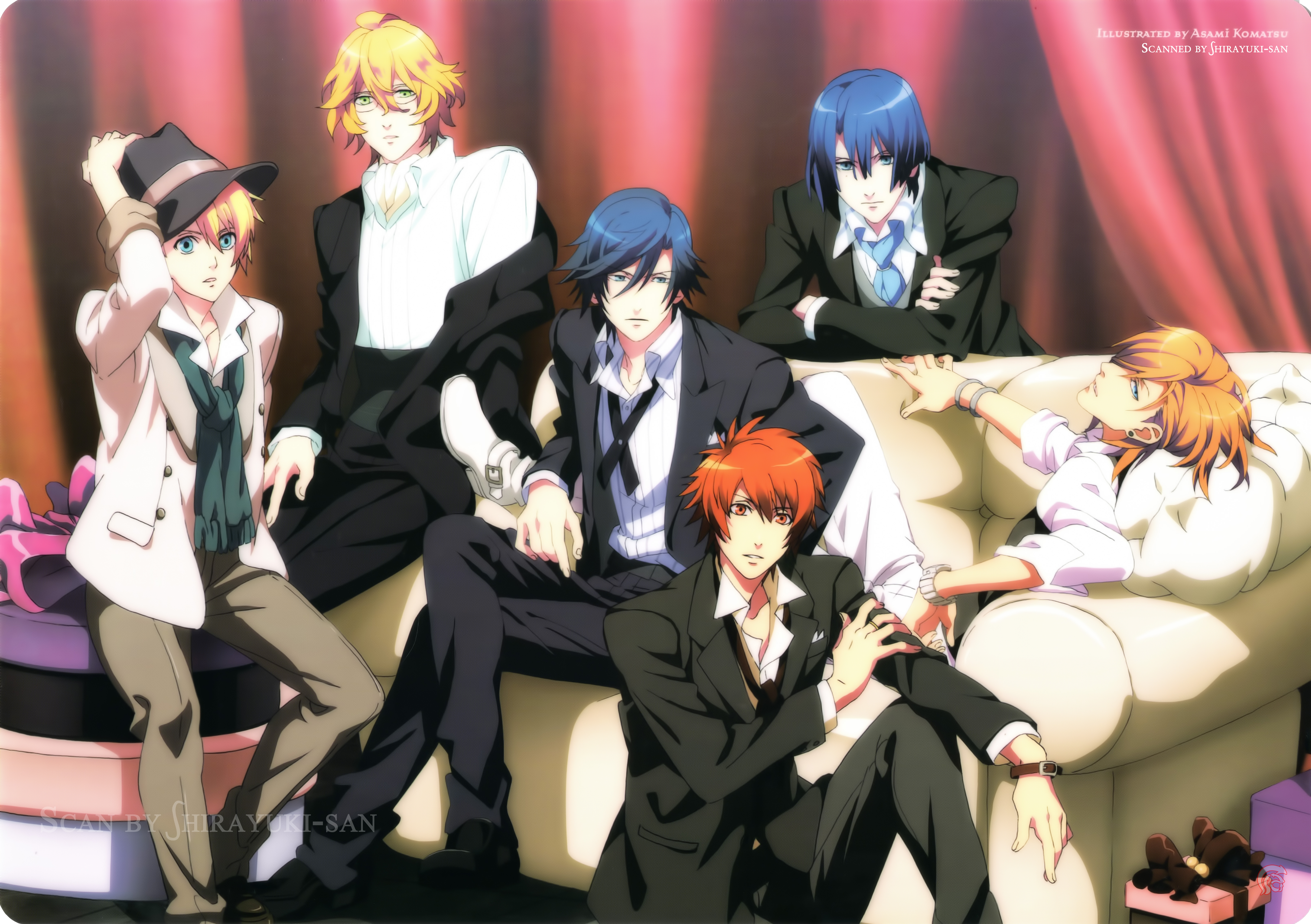7268x5122 Uta No Prince Sama And Scan Gallery