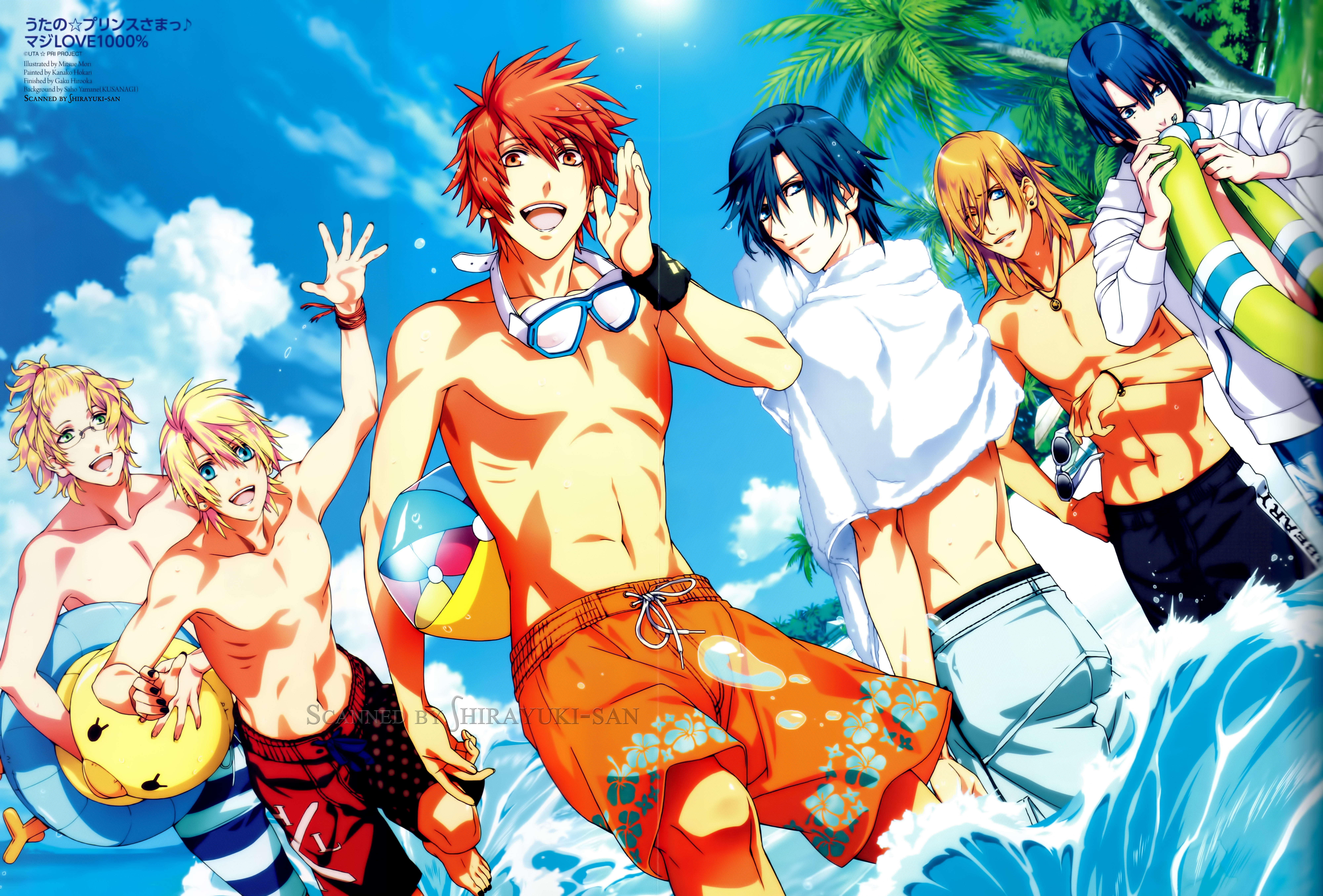 8000x5420 Uta No Prince Sama And Scan Gallery