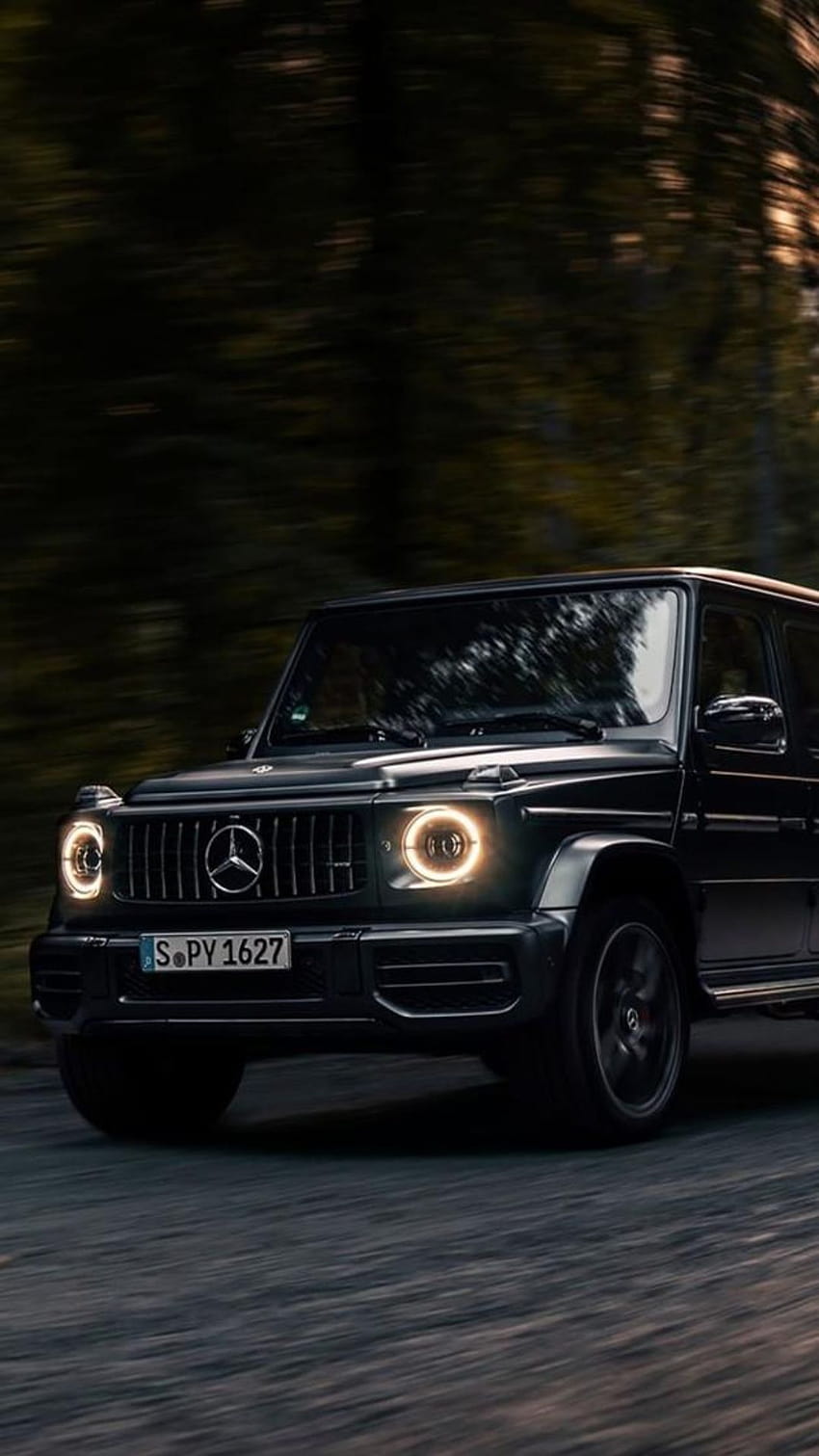 850x1511 Mercedes Benz G Class, g wagon black HD phone wallpaper