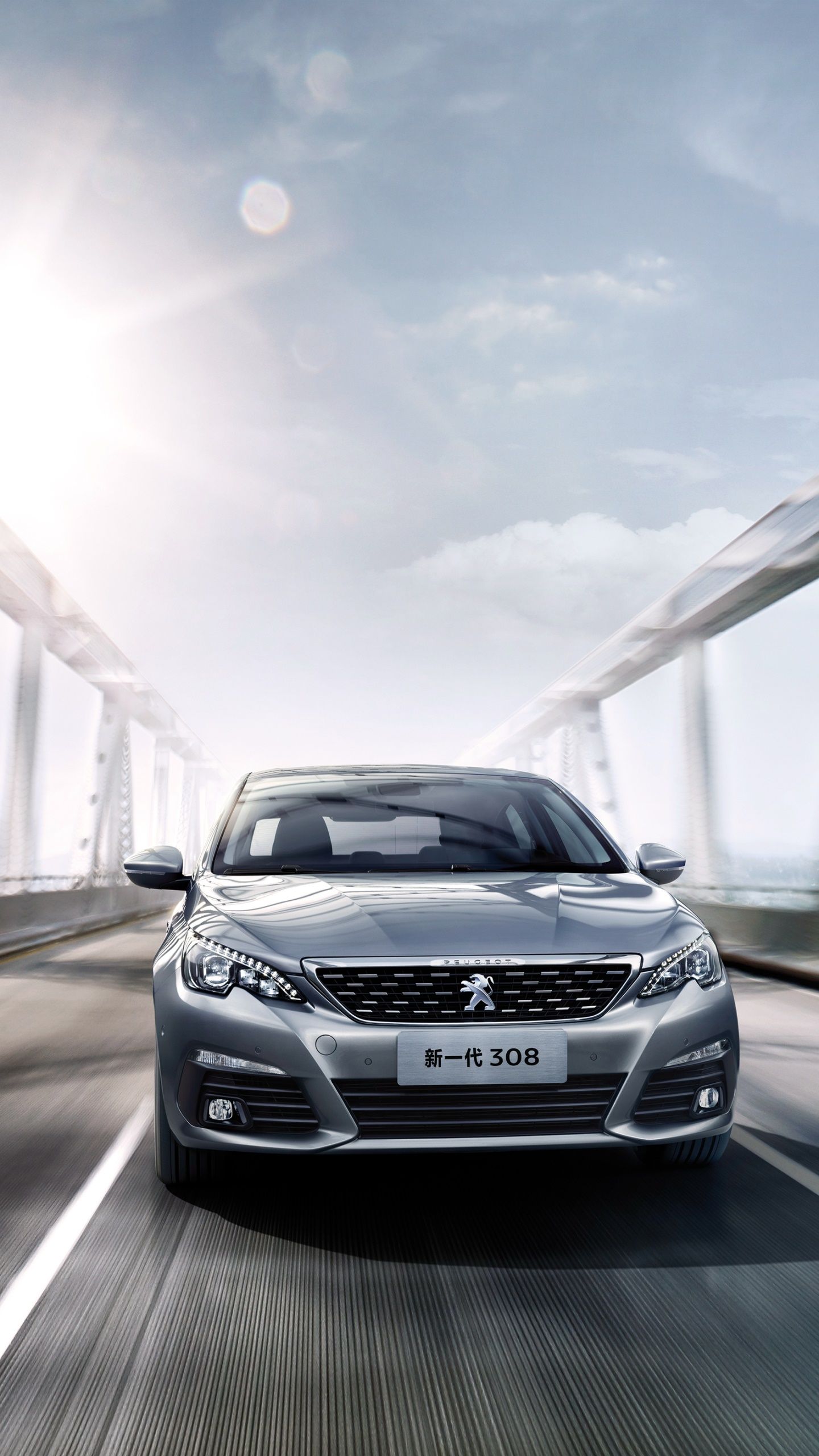 1440x2560 Wallpaper / Vehicles Peugeot 308 Phone Wallpaper, Silver Car, Vehicle, Peugeot, Car, 1440x2560 free download