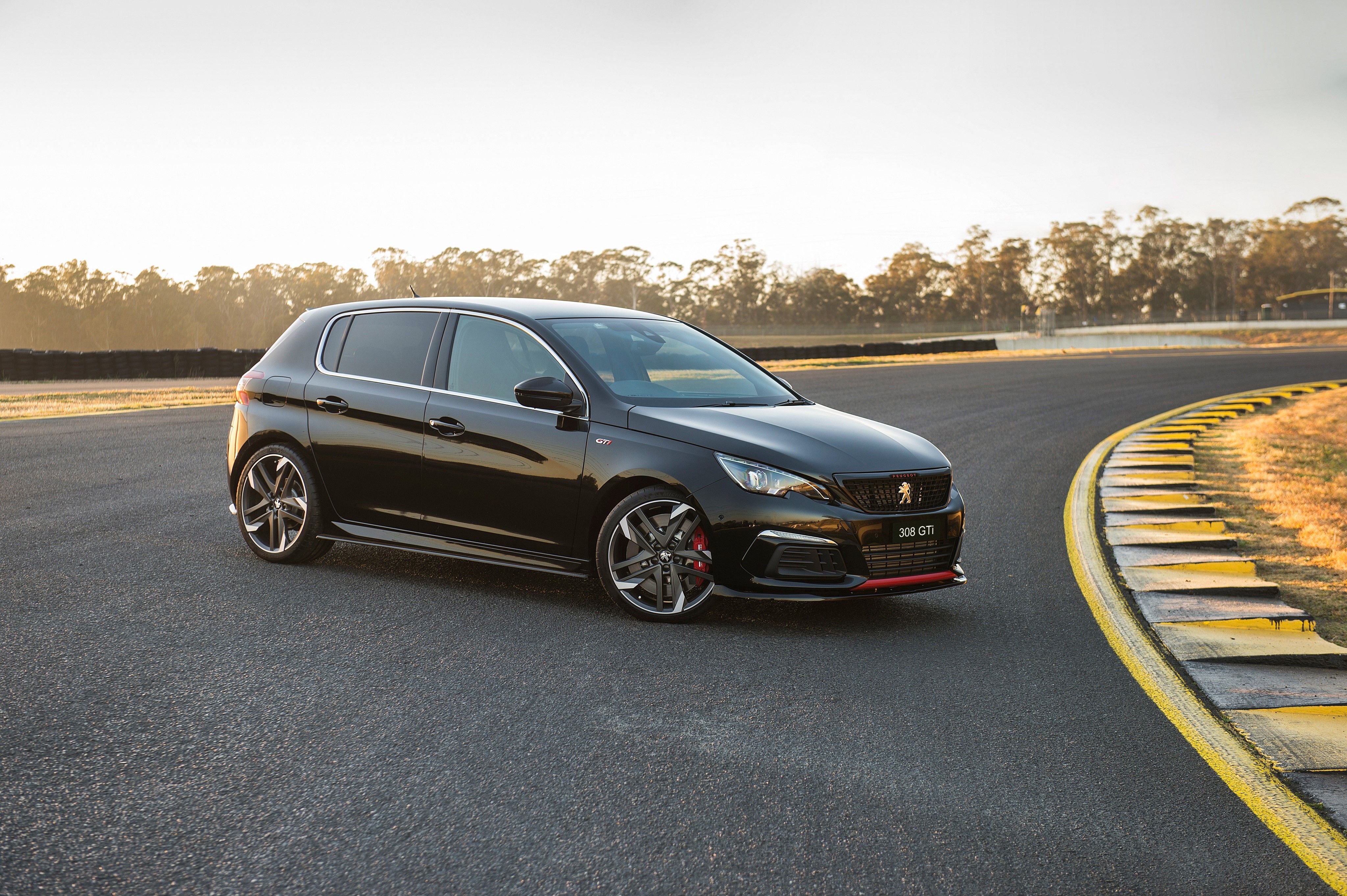 4096x2726 4K, 2019 308 GTi Sport, Peugeot, Black, Metallic Gallery HD Wallpaper