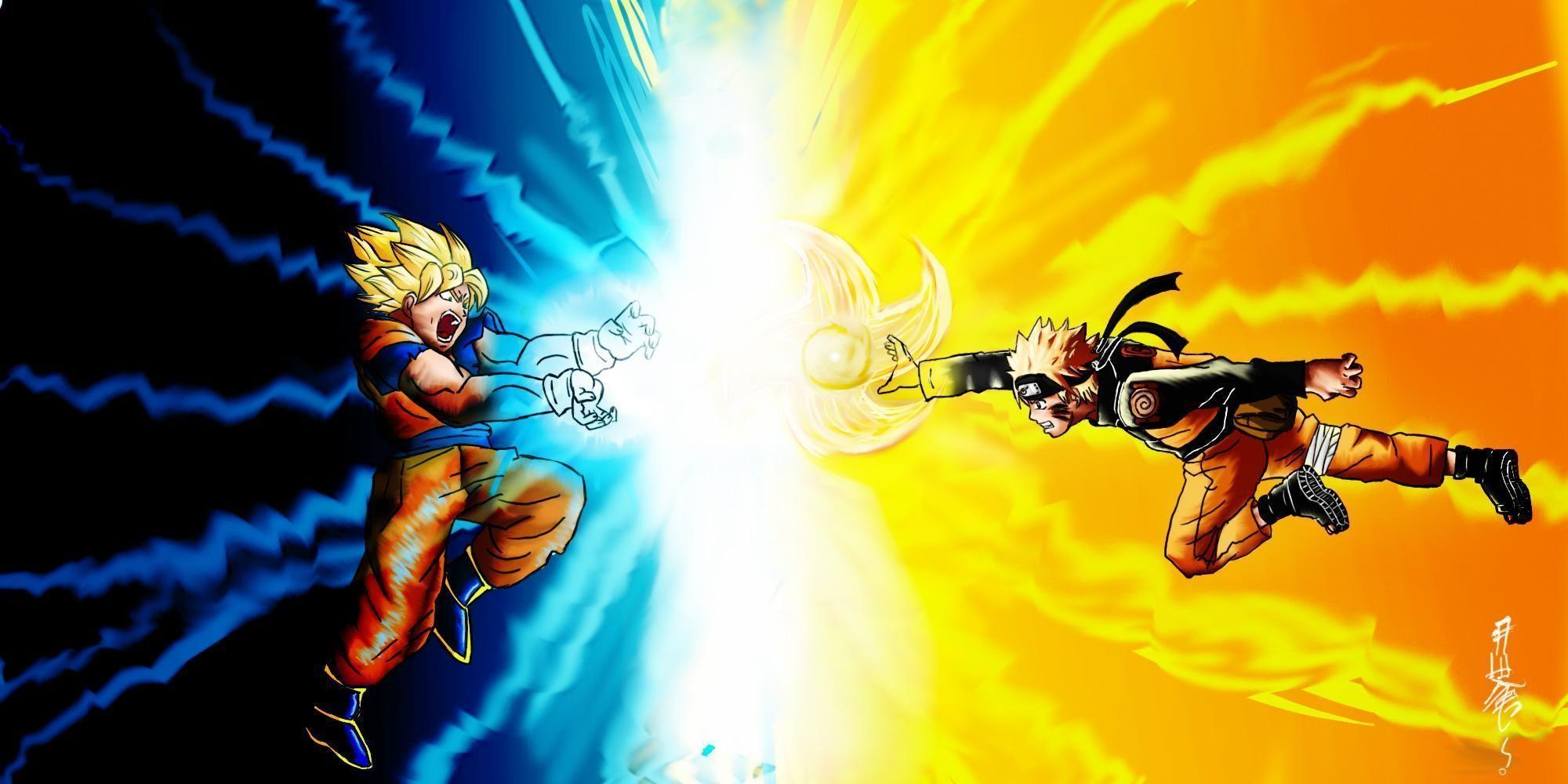 Goku Vs Naruto HD Wallpapers - Top Free Goku Vs Naruto HD Backgrounds -  WallpaperAccess