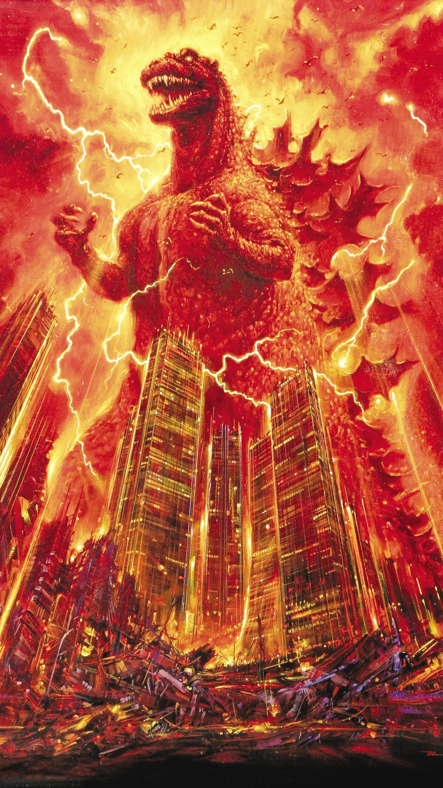 Godzilla Phone Wallpapers Top Free Godzilla Phone Backgrounds Wallpaperaccess