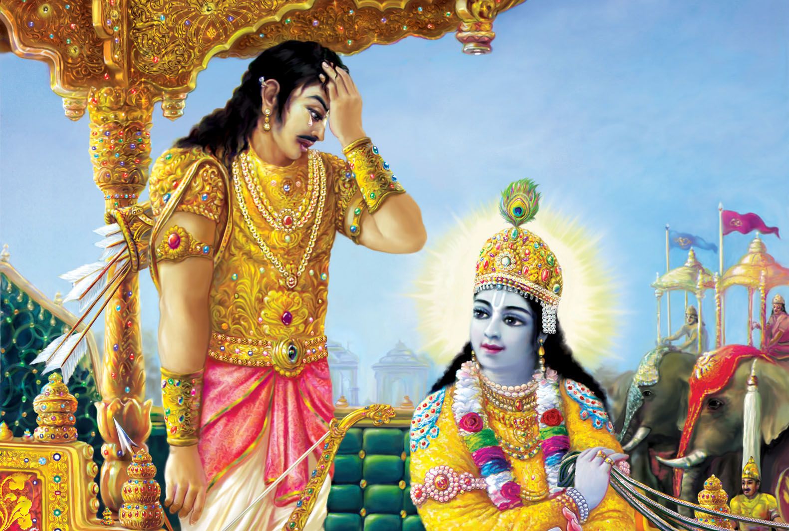 1581x1064 The Basic Scientific Guidebook Of Spiritual Realization Bhagavad Gita As It Is