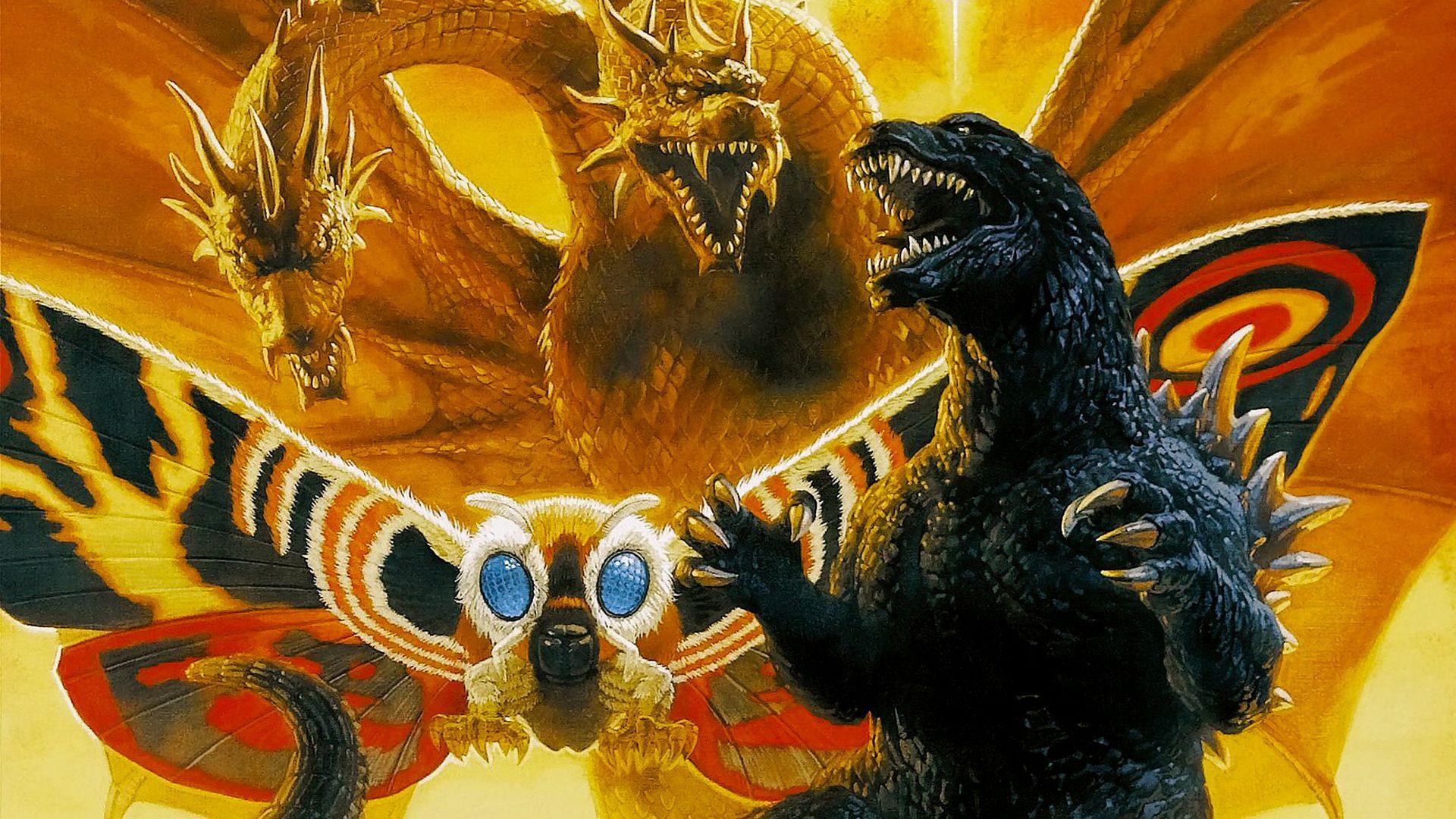 King vs God by FeiHai on DeviantArt  Godzilla vs king ghidorah Godzilla  wallpaper Godzilla
