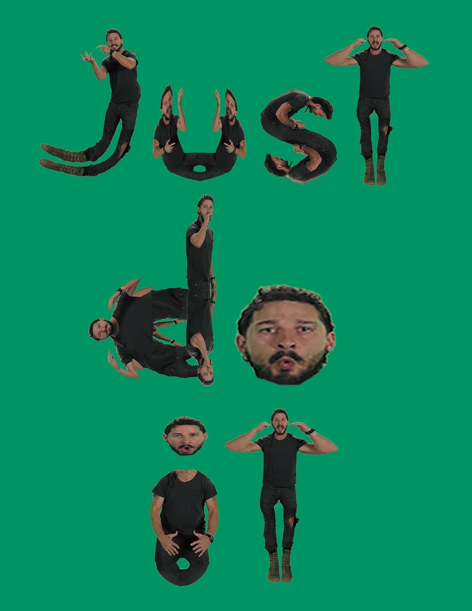 1582x2048 Just Do It Wallpaper Shia