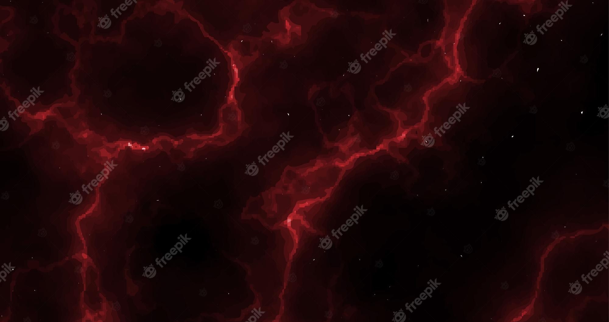 2000x1059 Premium Vector. Red marble background abstract red background red thunder flaming red fire illustration