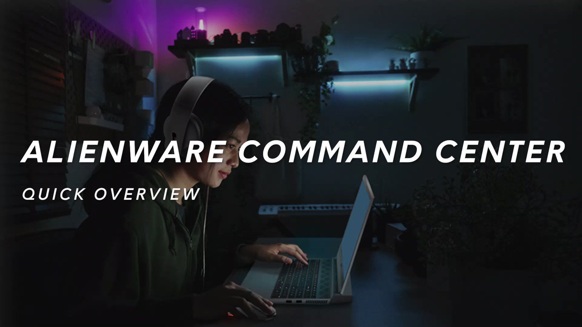 1920x1080 Alienware Support på Twitter: ✔️ Access your games library. ✔️ Control system color and themes. ✔️ Manage overclocking and thermal profiles