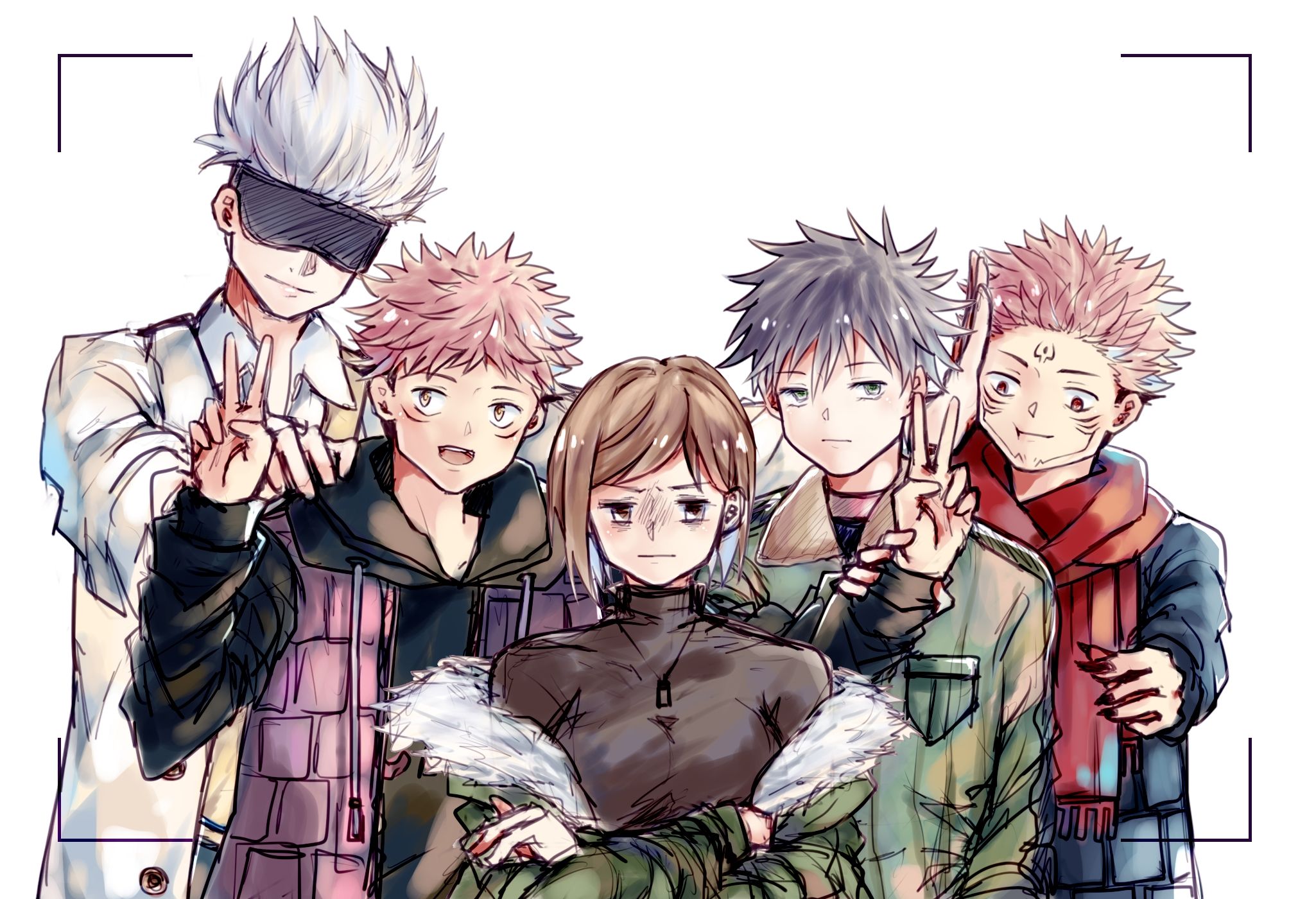 2050x1400 Anime Jujutsu Kaisen HD Wallpaper by ↑火炎焱燚↑
