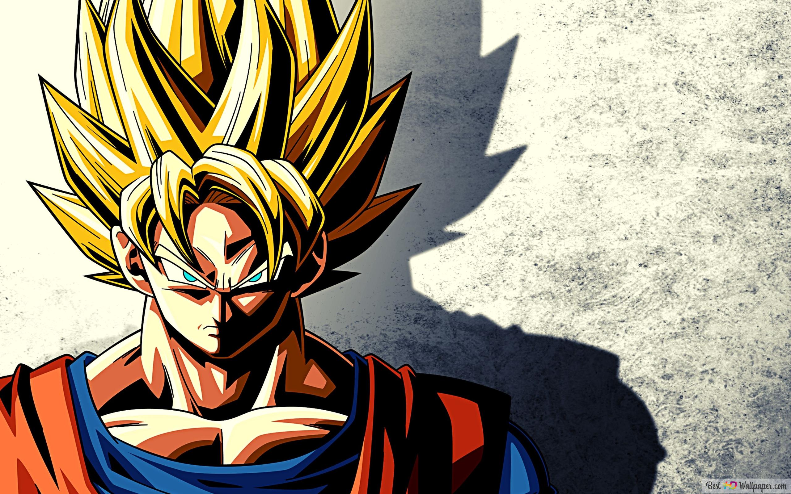 Wallpaper super saiyan, goku, anime, fan art desktop wallpaper, hd image,  picture, background, fdd052