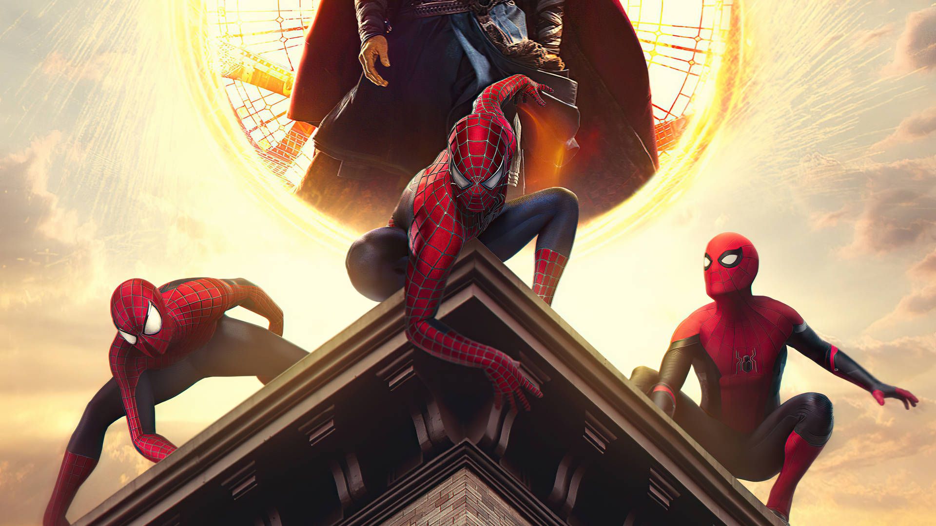 1920x1080 Download Spiderman No Way Home 4k Multiverse Wallpaper