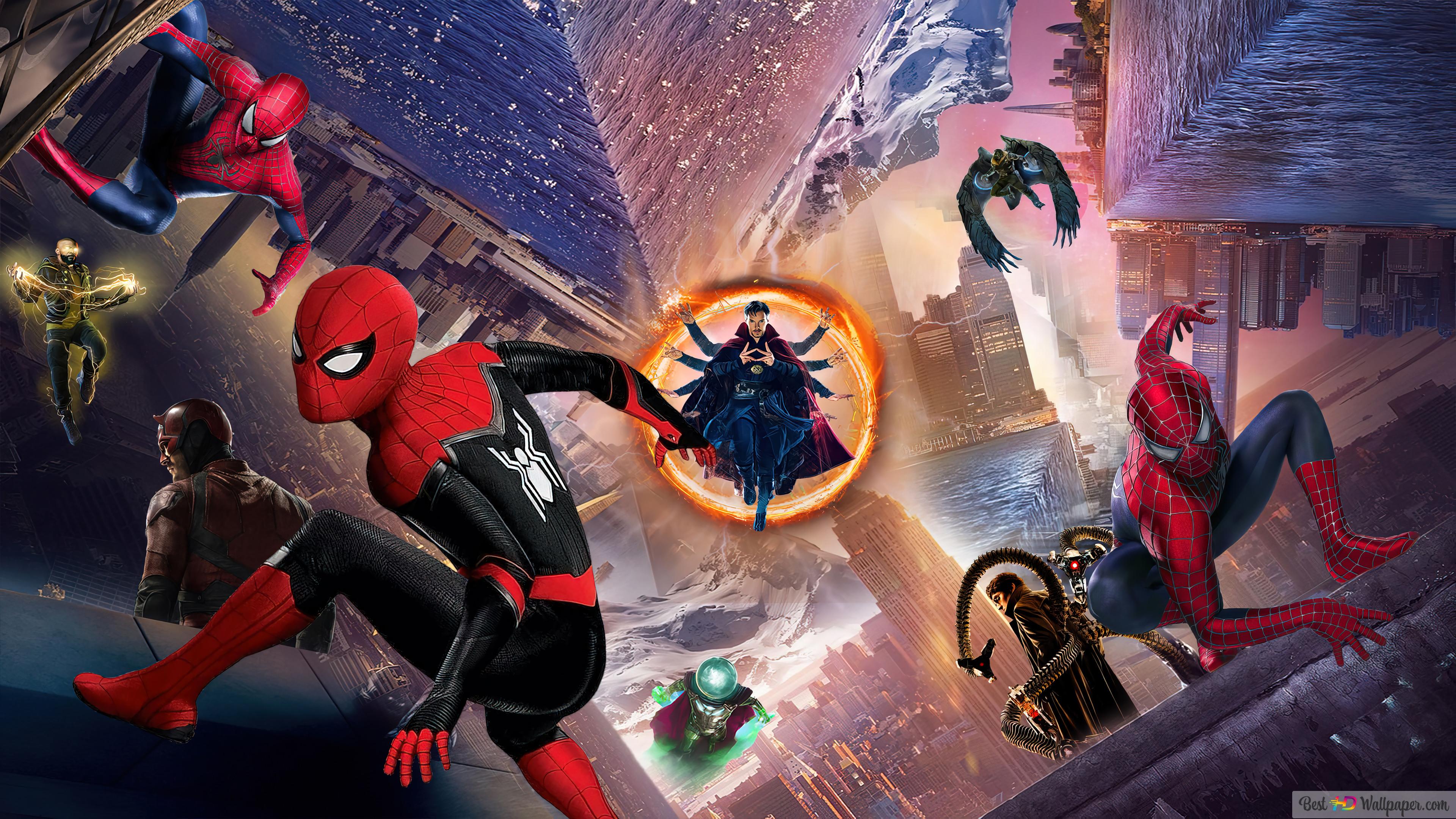 3840x2160 Spider Man: No Way Home [2021] Movie 4K Wallpaper Download