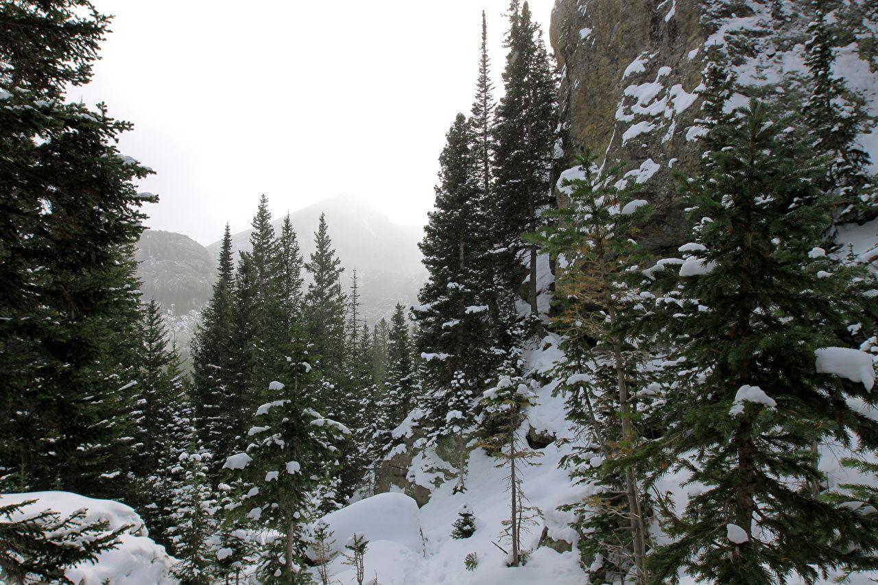 1280x853 image Rocky Mountain National Park, Colorado Nature Winter Snow