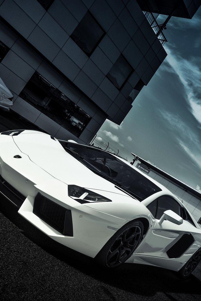 800x1200 Download wallpaper 800x1200 lamborghini, aventador, lp700- white